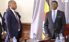 Frank Gashumba and Charles Peter Mayiga