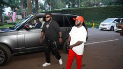 Madrat and Chiko at the Kampala Sheraton