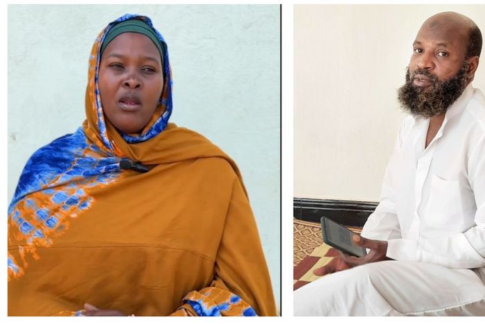 Zula Nakisuyi and her husband, Haji Ali Mwizerwa