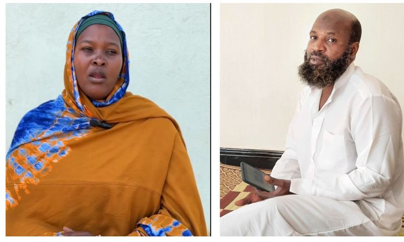 Zula Nakisuyi and her husband, Haji Ali Mwizerwa