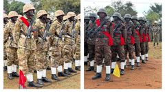 Military Parade at Busikho Primary Teachers’ College grounds