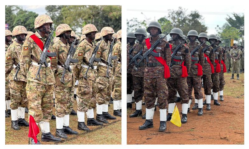 Military Parade at Busikho Primary Teachers’ College grounds
