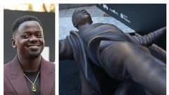 Daniel Kaluuya had his statue unveiled last weekend in London