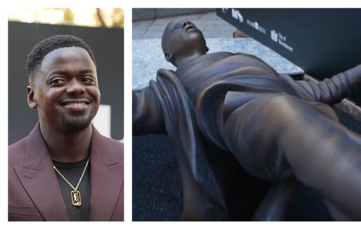 Daniel Kaluuya had his statue unveiled last weekend in London