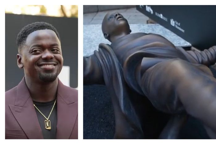 Daniel Kaluuya had his statue unveiled last weekend in London