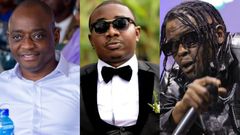 Hamis Kiggundu, Gideon Kirumira and Weasel Manizo