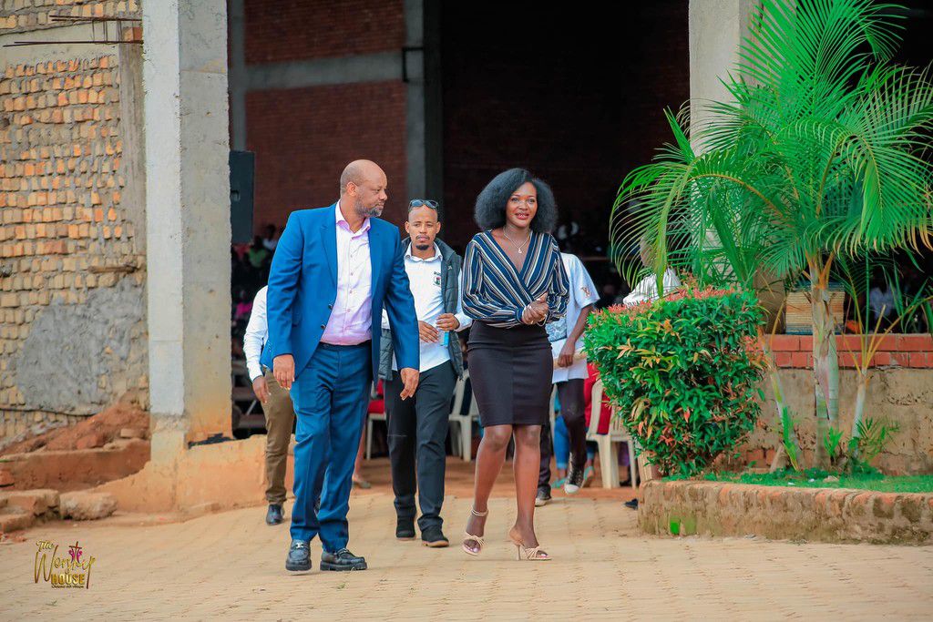 Toyota delivered Shs 20 million to Pastor Bugembe to help with the completion of his new church.