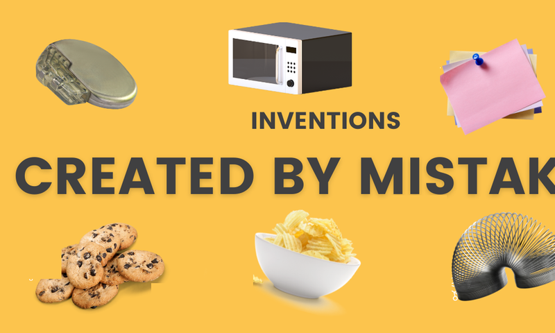These were invented by mistake [DiversifiedSpace]