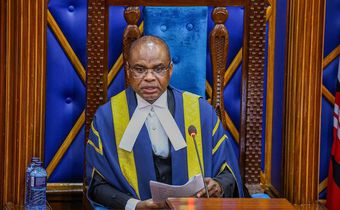Senate Speaker Amason Kingi