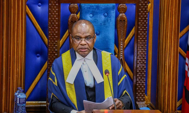 Senate Speaker Amason Kingi
