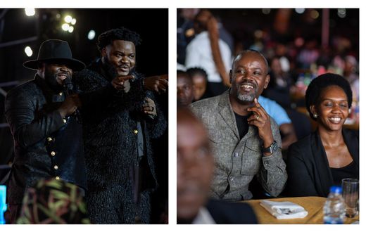 Speaker Thomas Tayebwa and Minister Fiona Nyamutoro graced Madrat and Chiko's 10 anniversary show