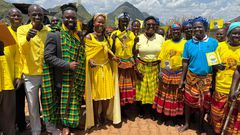 A historic milestone was recorded in Abim District after the Minister of Energy and Mineral Development, Ruth Nankabirwa, officially handed over a mining license to artisanal miners on behalf of Euro Gold Refinery (EGR).