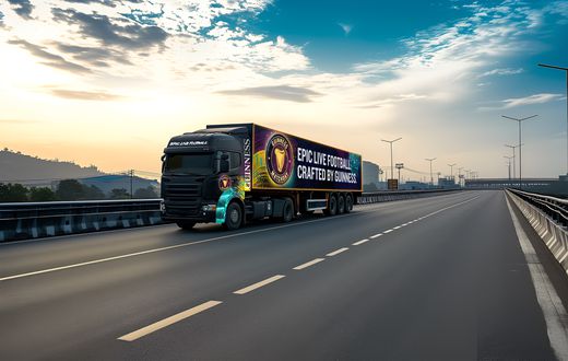 . At the heart of this tour is the Guinness Matchday Truck, a custom-designed mobile football haven.