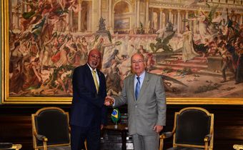 The two leaders shared perspectives on key bilateral and international matters of mutual interest.