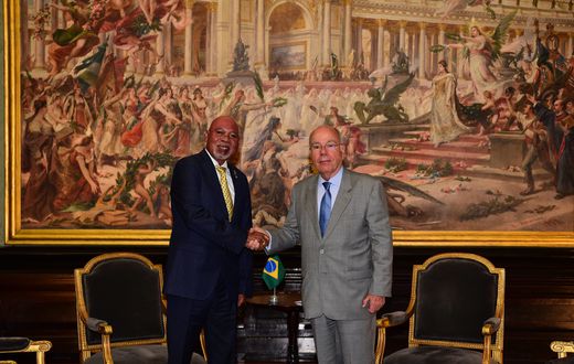 The two leaders shared perspectives on key bilateral and international matters of mutual interest.