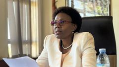 Health Minister Jane Ruth Aceng