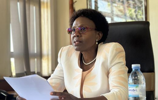 Health Minister Jane Ruth Aceng