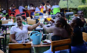 Acacia brunch affair in Mbarara.