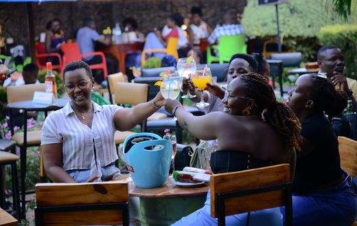 Acacia brunch affair in Mbarara.