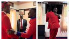 Pallaso was recieved into NUP by Bobi Wine and Joel Ssenyonyi