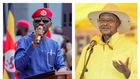 Bobi Wine and Museveni