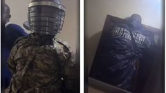 Police raided Tembo Trek Courts where Bobi Wine and his team were lodging on Tuesday night