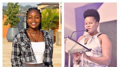 Patricia Nabakoza and former minister Aidah Nantaba