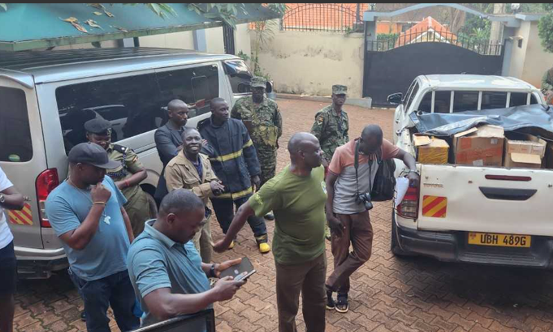 Among the items seized were 167 cartons of assorted high-value cigarettes originating from China, the U.K., and Germany.
