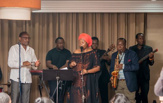 One Note band, which Dr. Kigozi started just a year and a half ago, has now partnered with Sheraton Kampala Hotel to present Jazz Bliss @ Sheraton as part of a quarterly series.