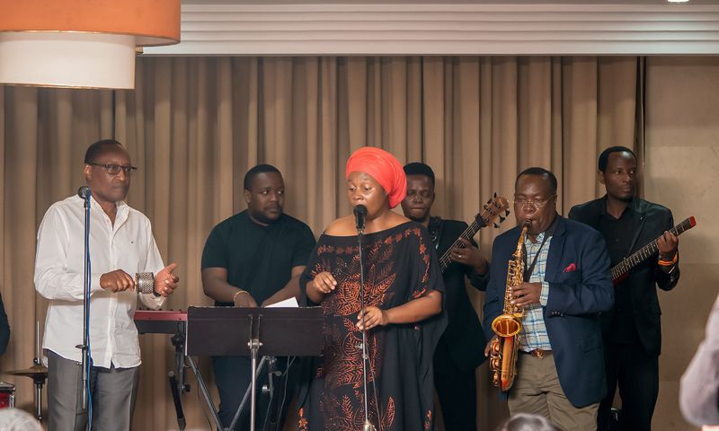 One Note band, which Dr. Kigozi started just a year and a half ago, has now partnered with Sheraton Kampala Hotel to present Jazz Bliss @ Sheraton as part of a quarterly series.
