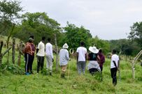 President Yoweri Museveni and his grandchildren