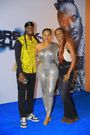 Bebe Cool 's wife Zuena and their children at the Break the Chains album launch