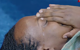 Pastor Patience Rwabwogo in tears