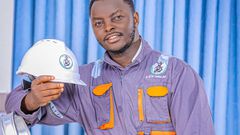 Ivan Ssegujja, proprietor of Nsambya Furniture Workshop,