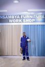 Ivan Ssegujja, proprietor of Nsambya Furniture Workshop,