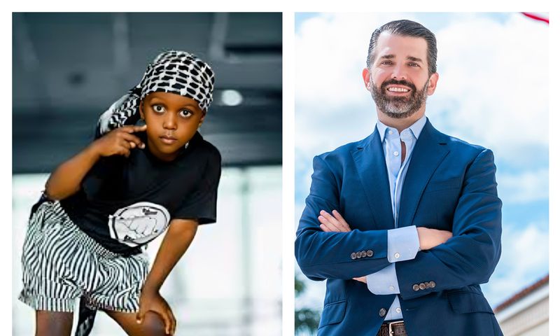 Donald Trump endorsed the Ugandan kids on X
