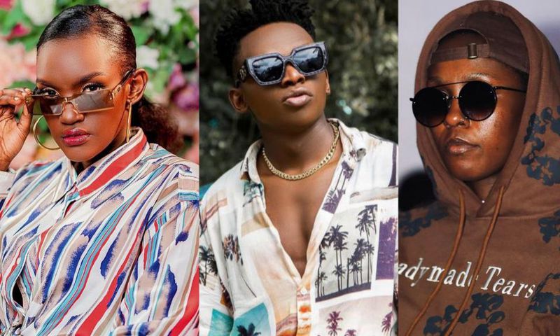 Fille Mutoni, John Blaq and Azawi
