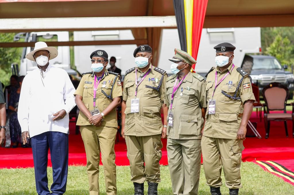 Officers were honoured for their outstanding service and dedication during the International Labour Day celebrations