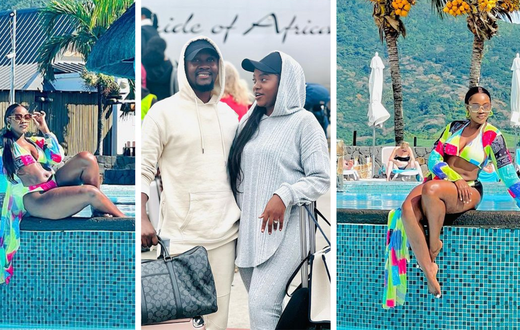 Precious Remmie's 'fans-cursed' getaway in Laguna beach Mauritius/Instagram