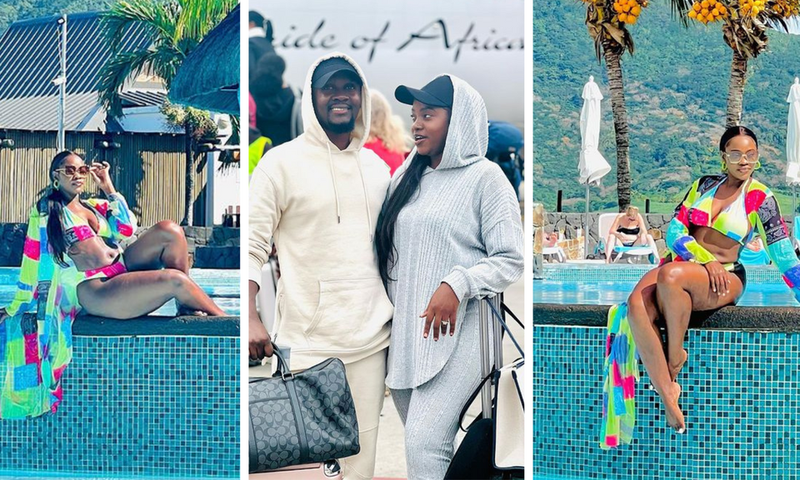 Precious Remmie's 'fans-cursed' getaway in Laguna beach Mauritius/Instagram