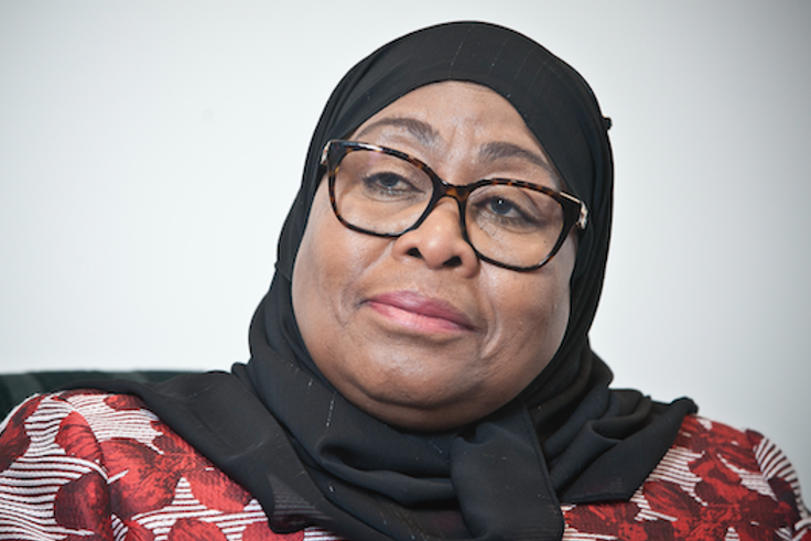 President Samia Suluhu Hassan of Tanzania (Image Source: Vincent Fournier for JAMG)