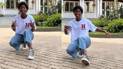 Shalom Kyagulanyi is the queen of all-star Converse shoes/Instagram