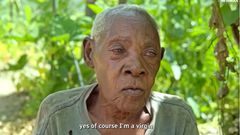 Theresie Nyirakajumba, a 123-year-old woman from Rwanda who has confessed to be a virgin and still hopeful for a man before she dies