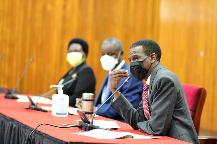 Kiryowa Kiwanuka, the Arttoney Gneral of Uganda, disagrees with the international court's decision