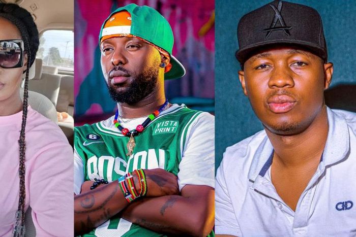 Cindy Sanyu, Eddy Kenzo and Big Eye