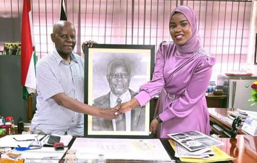 Gordon Wavamunno and Faridah Nakazibwe