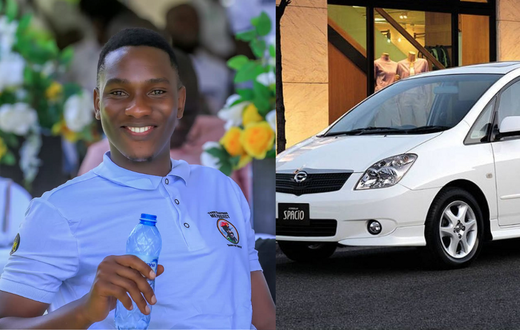 Mirundi Jr. boasts about bullet-proof Spacio, neighbour threatens to expose him/Courtesy