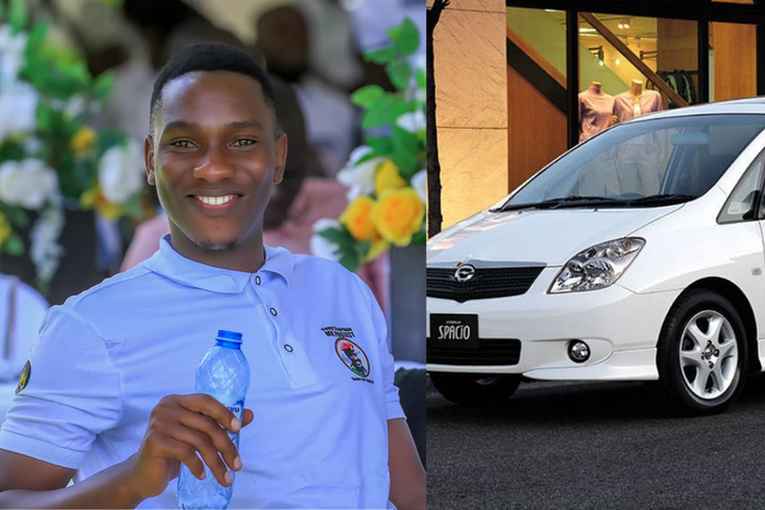 Mirundi Jr. boasts about bullet-proof Spacio, neighbour threatens to expose him/Courtesy