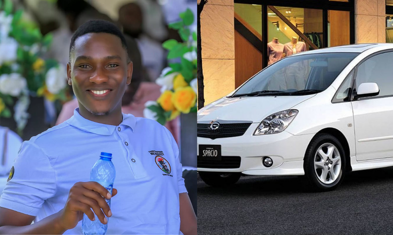 Mirundi Jr. boasts about bullet-proof Spacio, neighbour threatens to expose him/Courtesy