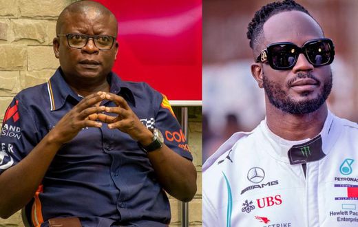 Eddie Sendi and Bebe Cool